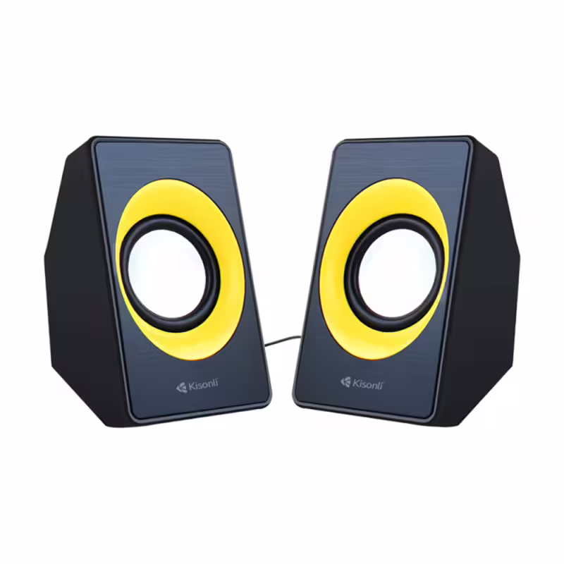 Тонколони, Kisonli, A-303, 2x3W, USB, Различни цветове - 22086