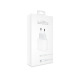 Мрежово зарядно устройство No brand, iPhone 11 Pro, 1xType-C PD, 5V/3.0A, + Кабел Type-C към Lightning , 1.0m, Бял - 14991