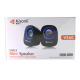 Тонколони Kisonli V360, 1.5W*2, USB, Различни цветове - 22046