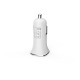 Зарядно устройство за кола DeTech, DE-C01, 5V/2.4A, 12/24V, 2 x USB, Бял - 14122