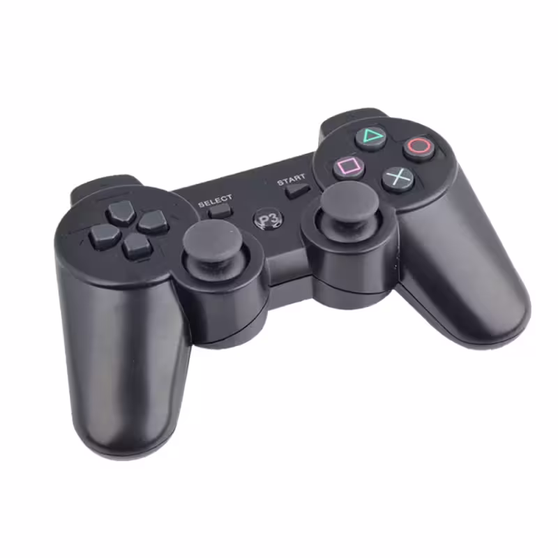Джойстик No brand, за Playstation 3, Dualshock, Wireless Черен - 13008