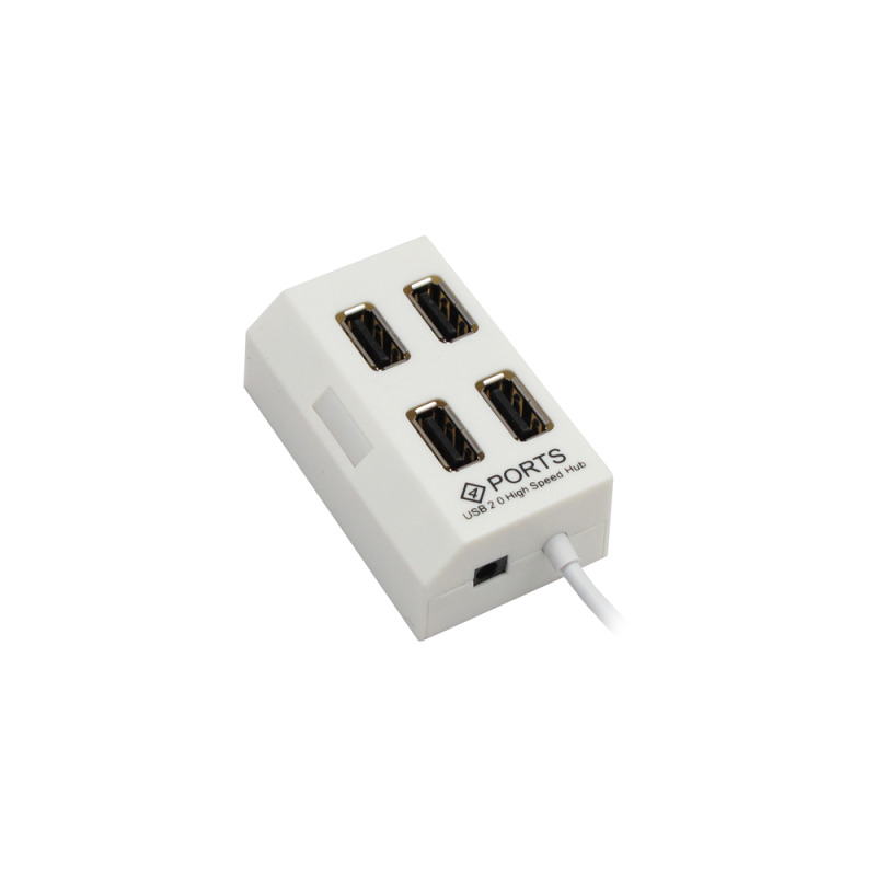 USB хъб No Brand, USB 2.0, 4 Порта, Различни цветове - 12055