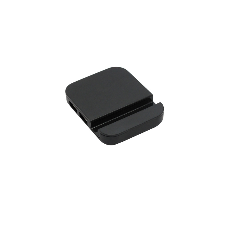 USB хъб No Brand, USB 2.0, 4 Порта, Стойка, Черен - 12058
