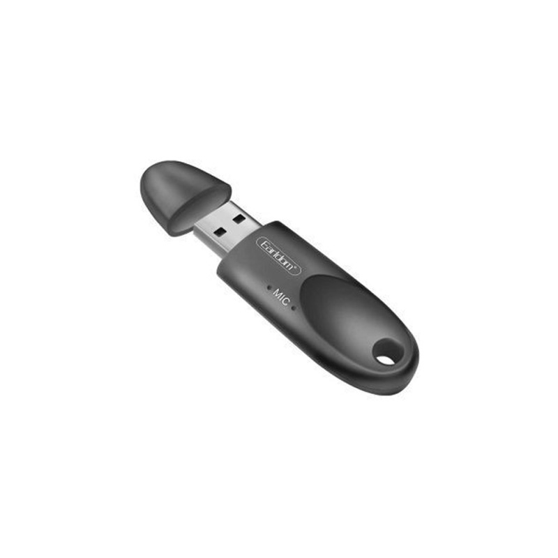 Bluetooth аудио приемник Earldom ET-M40, USB, Черен – 17375