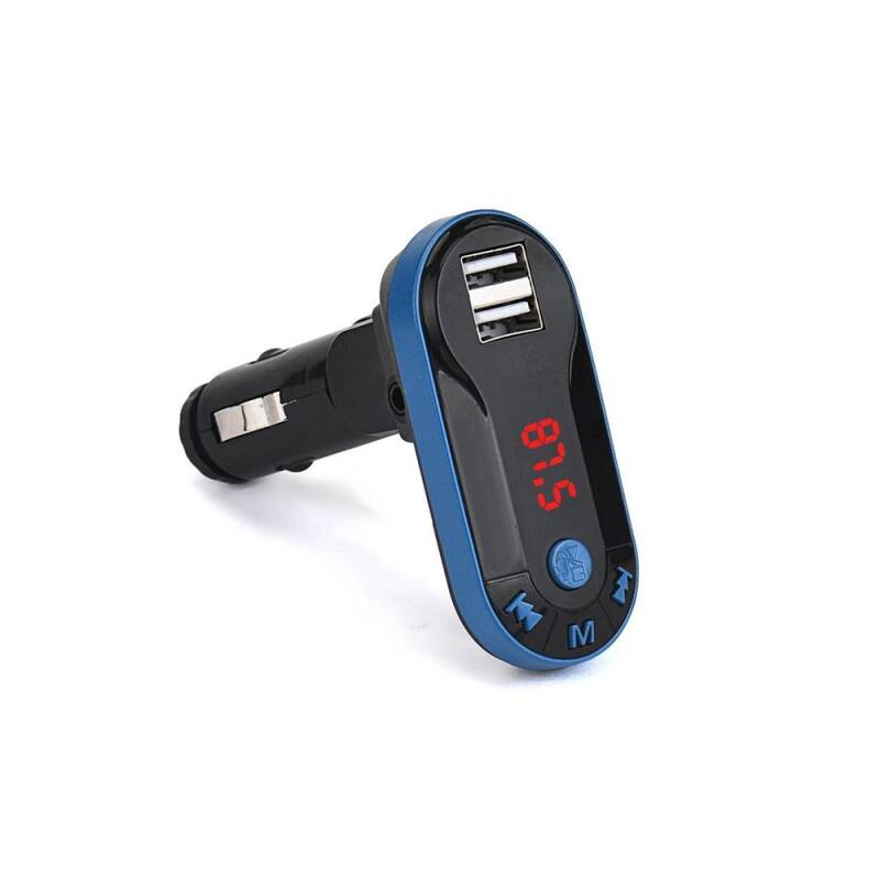 FM Трансмитер No brand i9, USB, Micro SD, Черен – 17335