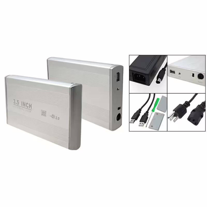 Кутия за хард диск No brand USB 2.0 SATA 3.5" - 17315