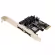 Платка eSATA и SATA PCIe Adapter Card No brand -17476