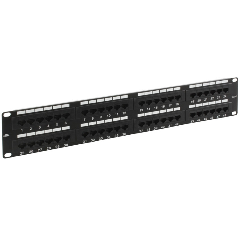 Patch panel CAT5e UTP 48 port, No brand - 18267