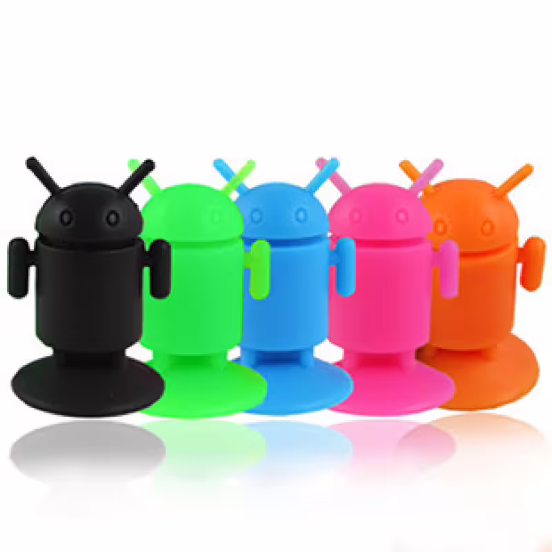 Универсална стойка за телефон, No brand, Силикон - 17243