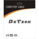 Кабел DeTech Mini DP - HDMI M/M, 14+1 cooper, 5м, Черен - 18281