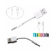 Кабел USB - 3.5mm Аудио, DeTech, 10см  - 18238