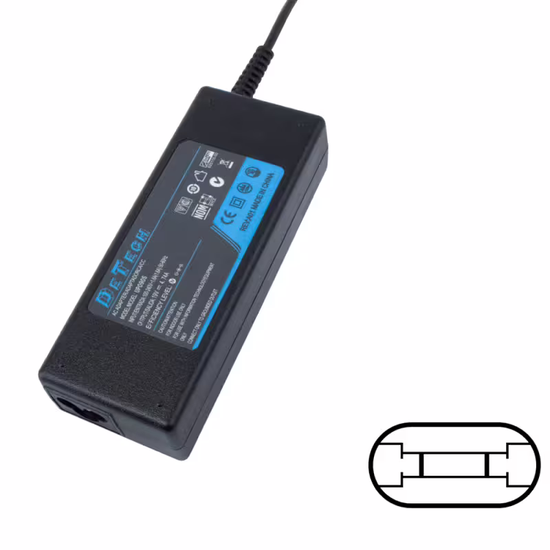 Адаптер DeTech за HP 120W 18.5V/6.5A OVAL - 302