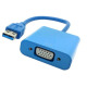Преходник No brand, USB3.0 към VGA, Син - 18164