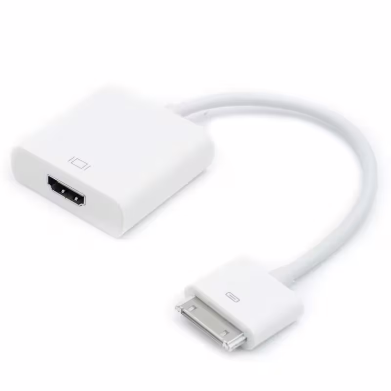 Преходник No brand, iPad към HDMI, Бял - 18258