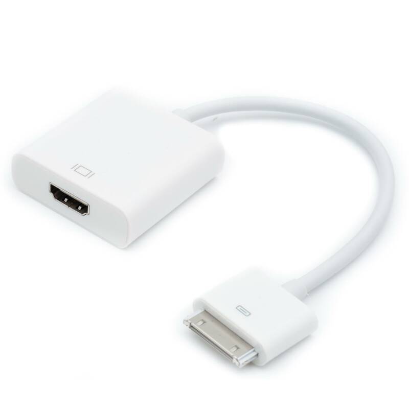 Преходник No brand, iPad към HDMI, Бял - 18258