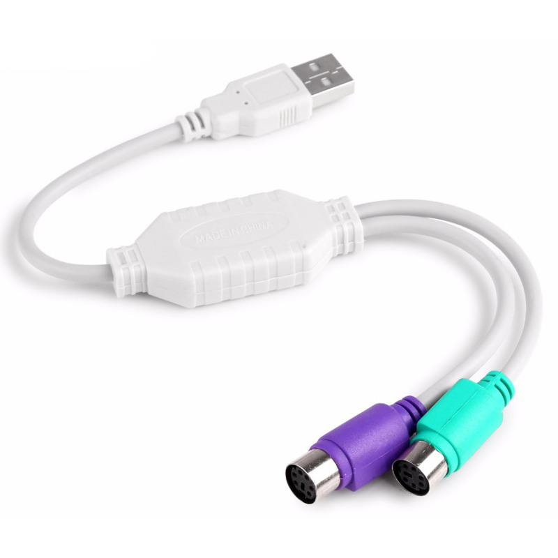 No brand PS/2 - USB ДВОЕН КОНВЕРТОР-17001