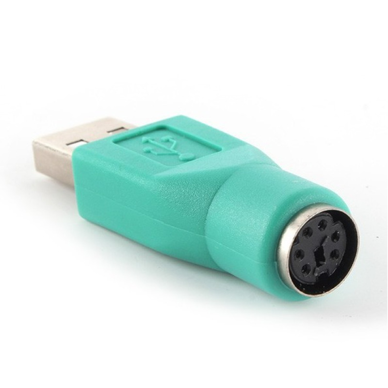 Преходник DeTech USB AM към PS2 F - 17132