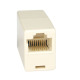 Букса DeTech RJ45  F/F, 5бр в пакет - 17143