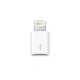 Преходник No brand, Micro USB към Lightning, Бял - 14978
