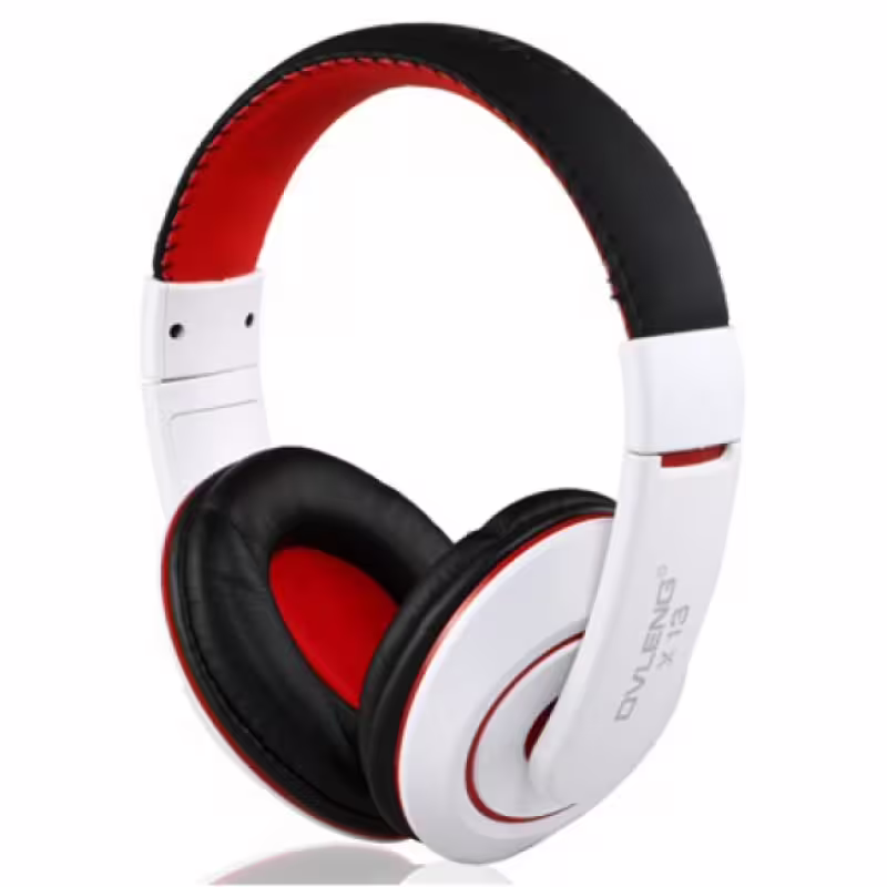 Слушалки Ovleng X-13 за мобилни устройства с микрофон, аудио, бял - 20225