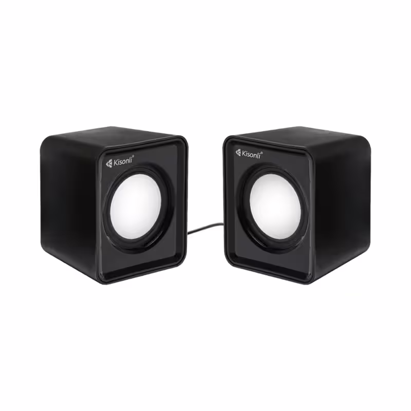 Тонколони, Kisonli, V310, 2x0.5W, USB, Различни цветове - 22088