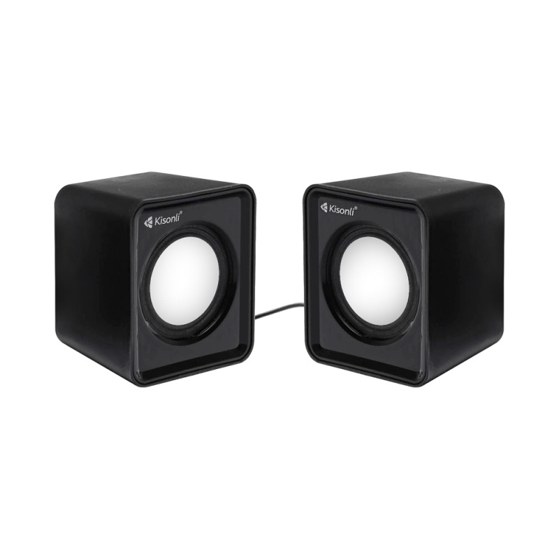 Тонколони, Kisonli, V310, 2x0.5W, USB, Различни цветове - 22088