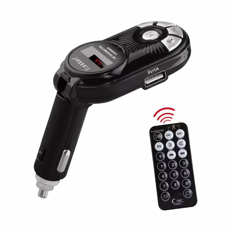 FM Трансмитер, Earldom, M1, USB, 2.0A, Различни цветове &ndash; 17268