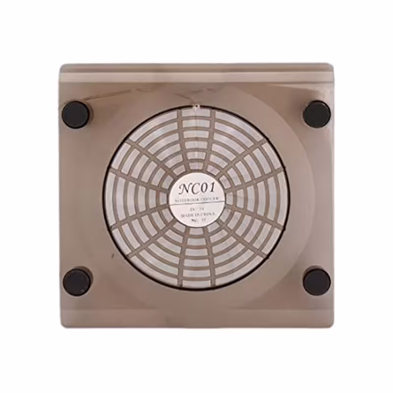 Охладител за лаптоп No brand, 12'', USB, безцветен - 15004