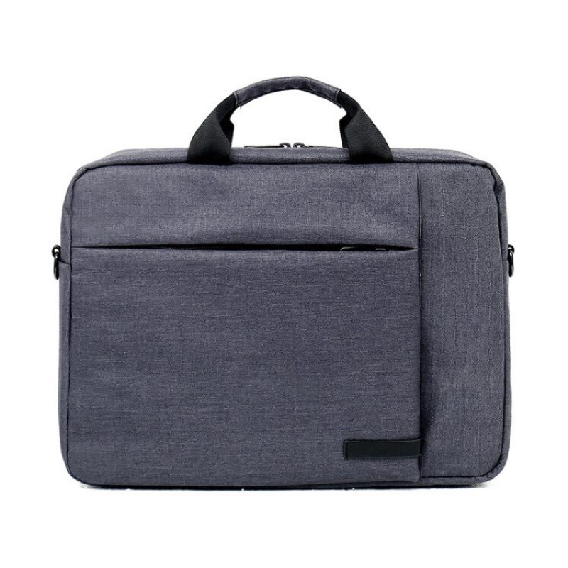 Чанта за лаптоп No brand, 15.6", Сив - 45257
