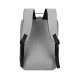 Раница за лаптоп No brand, 15.6", Сив - 45270