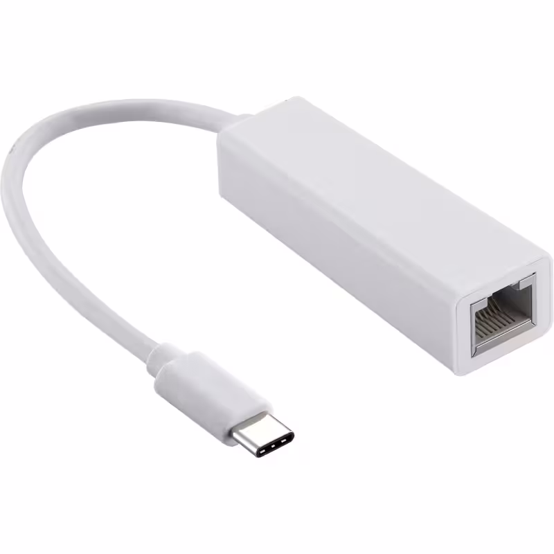Мрежова карта, No Brand, USB 3.1 Type-C, Бял - 17164