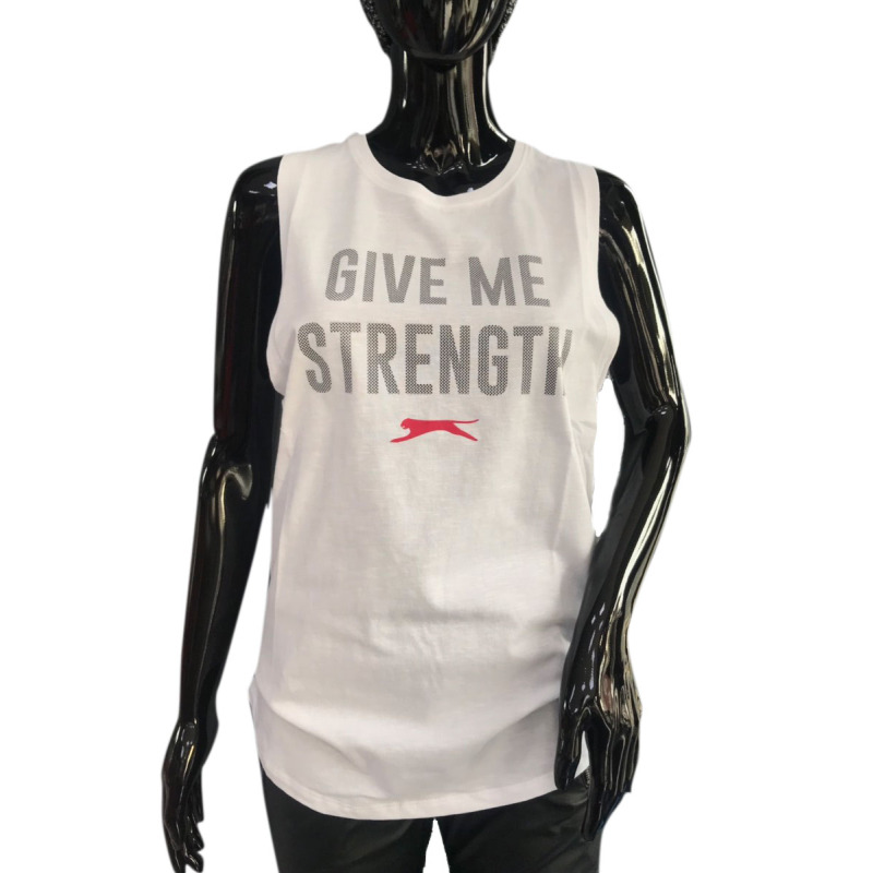 SLAZENGER Kayla Sleeveless Top White
