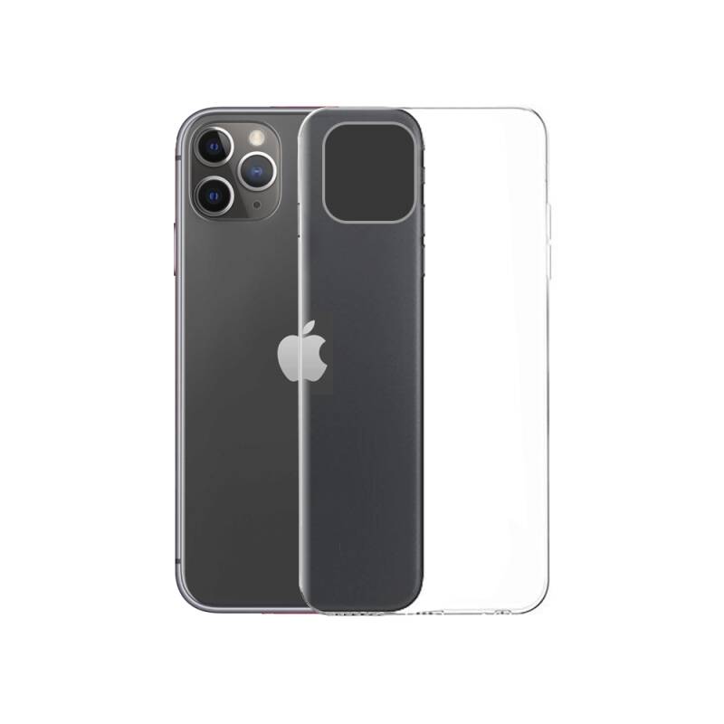 Силиконов гръб No brand, За Apple iPhone 11 Pro Max, Slim, Прозрачен - 51700