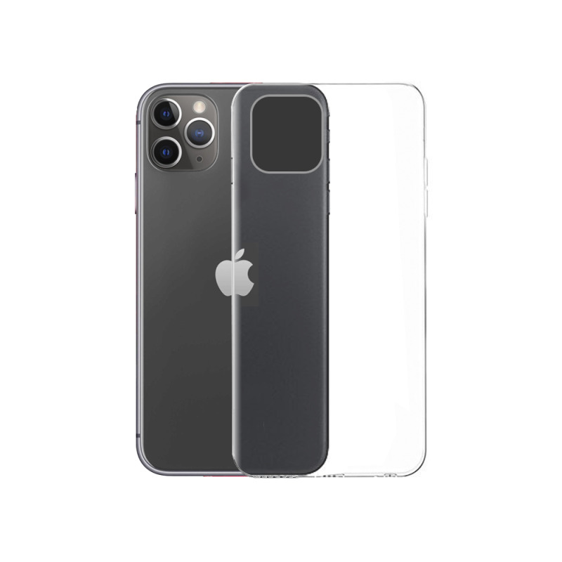 Силиконов гръб No brand, За Apple iPhone 11 Pro Max, Slim, Прозрачен - 51700