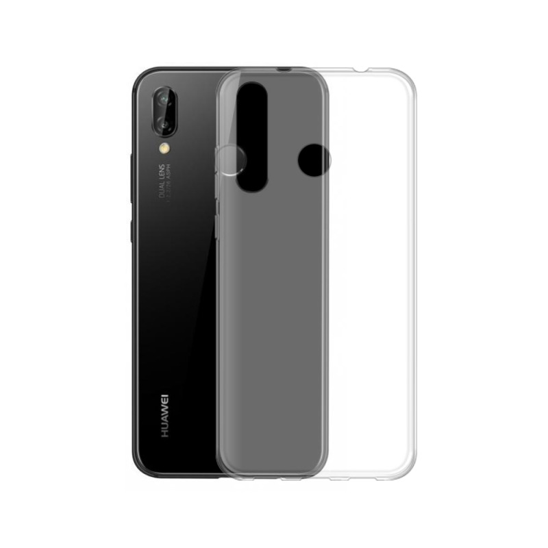 Силиконов гръб No brand, За Huawei P20, Slim, Прозрачен - 51602