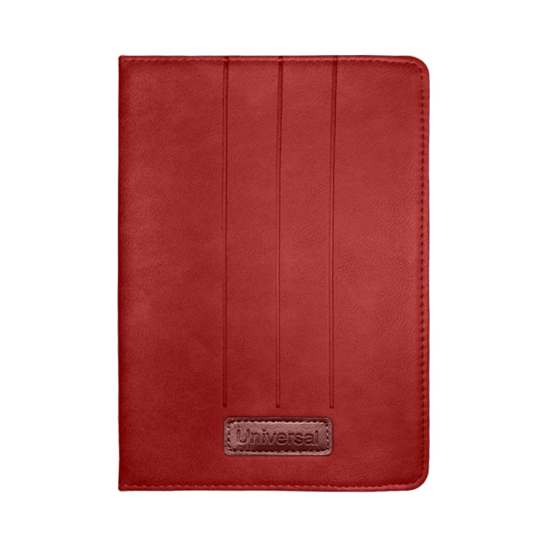 Универсален калъф за таблет No brand, 7", Червен - 40002