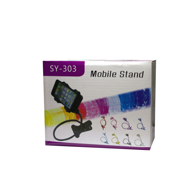 Универсална стойка за телефон с дълго рамо и щипка- 17239