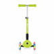 Сгъваема тротинетка със светещи колела, Globber Junior - 2+ г., зелена