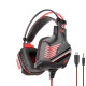 Слушалки Ovleng GT61, За компютър, Подсветка, Микрофон, USB + 3.5mm, Различни цветове - 20494