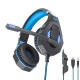 Слушалки Ovleng GT93, За компютър, Микрофон, USB + 3.5mm, Черен - 20493