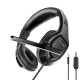 Слушалки за мобилни устройства Ovleng OV-P1, За PS4, Микрофон, 3.5mm, Черен - 20496