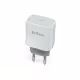 Мрежово зарядно устройство DeTech DE-30, 5V/3.0A 220V, 1 x Type-C F, PD, Бял - 40114