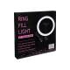 LED Ring осветление No brand M26, 26см, 20W, Черен - 40127