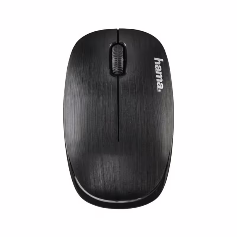 Оптична, безжична мишка, MW-110, черна, USB, DPI=1000