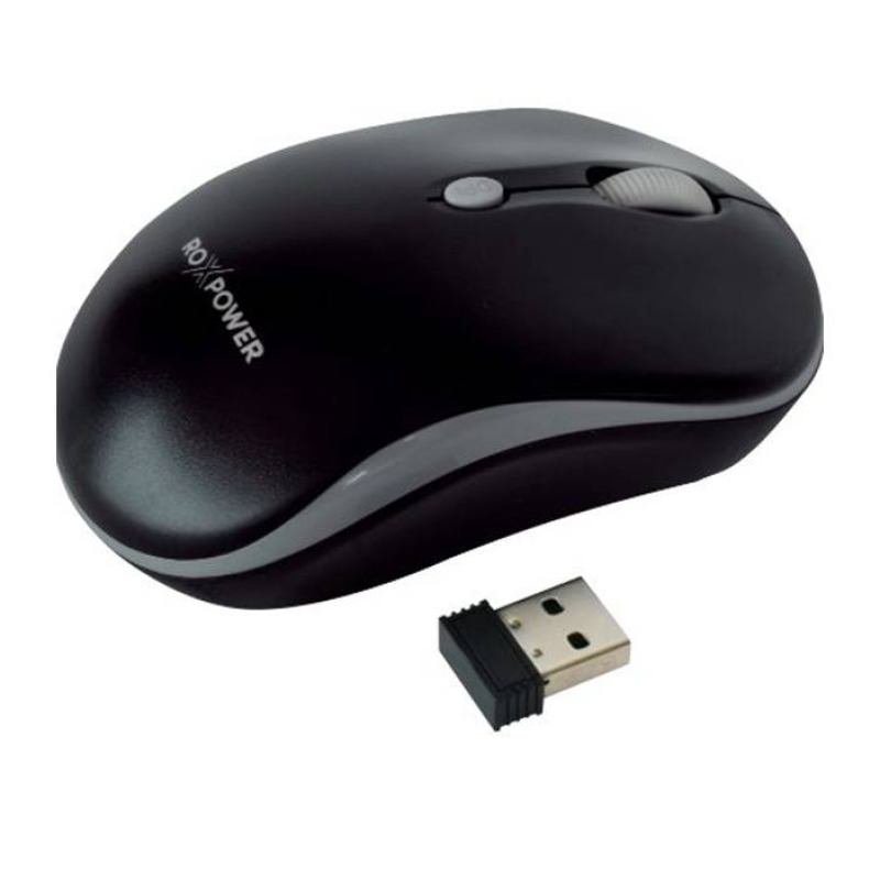 Оптична, безжична мишка, LK-151, черна, USB, DPI=1000