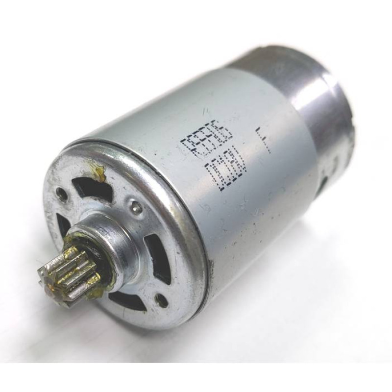 Електрическо моторче RS550VC, 9 зъба, 18VDC, Ф37x57mm