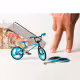 Играчка за пръсти Колело BMX, синьо