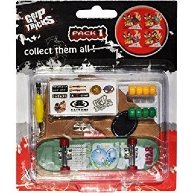 Играчка за пръсти Skateboard, тюркoаз