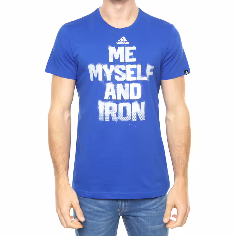 ADIDAS Me Myself And Iron Tee