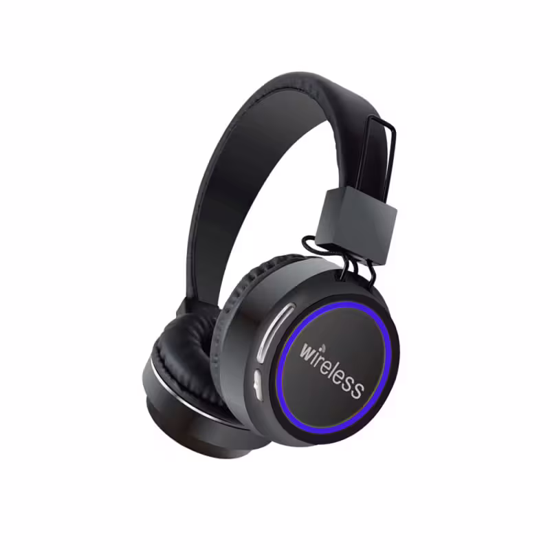 Слушалки с Bluetooth Oakorn T550BT, FM, SD, Черен - 20541